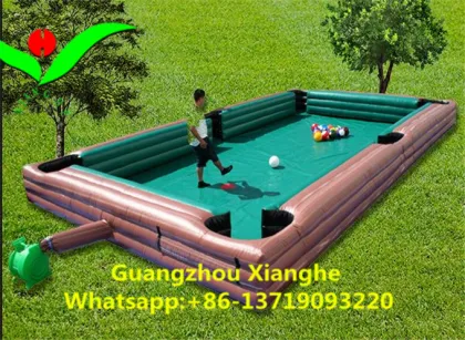 inflatable human soccer football billiards snook ball