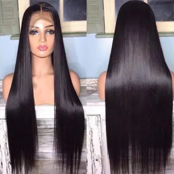 Uniky 10A Quality Virgin Hair Straight Brazilian Frontal Wig Human Hair Wig Lace Front Virgin Cuticle Aligned 360 Human Hair Wig