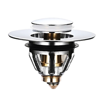 X19332 Stainless Steel Chrome Finish Pop-up Drain Strainer