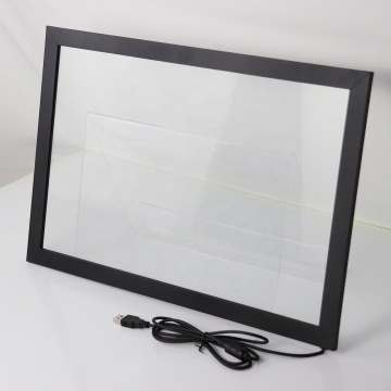 23.6 Inch IR Touch Frame With Glass