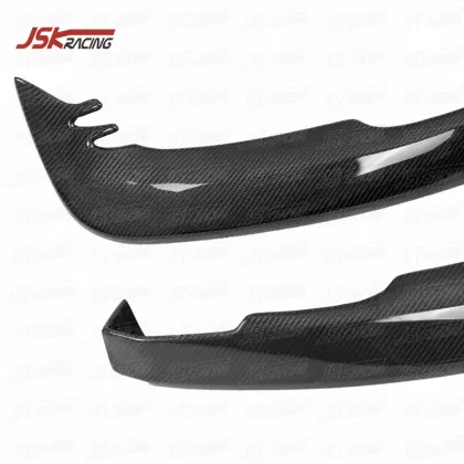 JSK STYLE CARBON FIBER FRONT BUMPER SPLITTER 2012-2014 FORD FOCUS ST