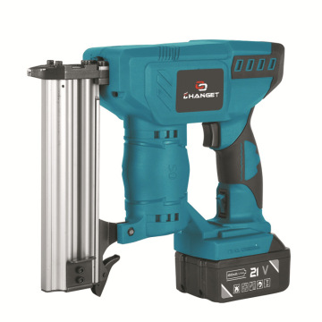21V Lithium Battery-Powered 2-in-1 Electric Staple & Nail Gun: Portable Nailing Tools for Framing Projects