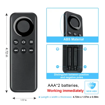 Fire TV Stick Box Cube Lite Media Accessory Universal Smart TV Remote Control