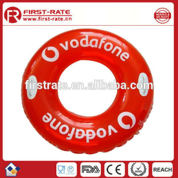 Promotional inflatable swim ring