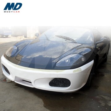 กันชนหน้าใยแก้วสไตล์ OEM สำหรับปี 2004 Ferrari F360