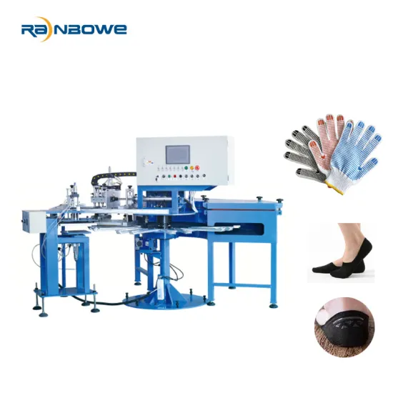 Low Price Glove and Socks Dotting Printing Machine: Fully Computer Controlled and Automated Solution