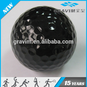 2pcs training outdoor golf ball black color