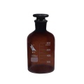 Narrow mouth Amber Reagent Bottle with stopper 2500ml