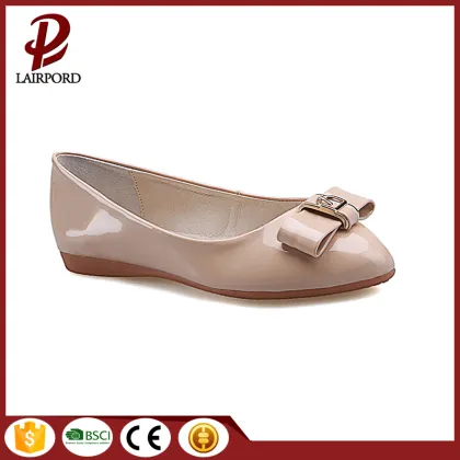 black flat women simple shoes stylish 2008