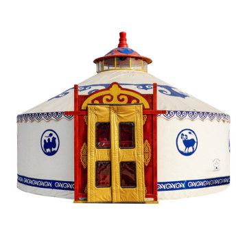 Luxury Custom Solid Wood Yurt: Outdoor Waterproof Four Seasons Tent