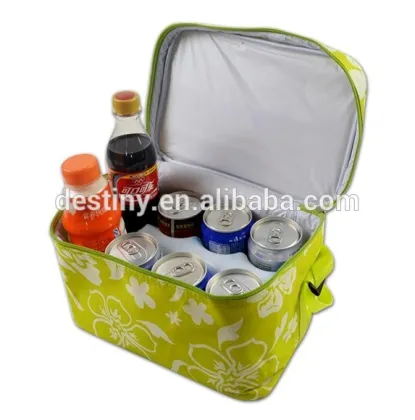 wholesale promotional shoulder 6-pack cans bottles beer cooler
