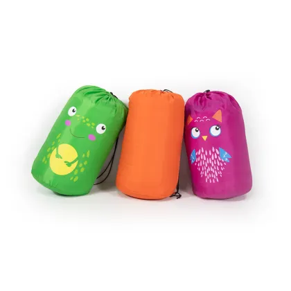 Cute Pink Kids Soft Cartoon Thicken Warm Coldproof Sleeping Bag