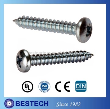On Hot Sale Pan Head Self Tapping Screw Taiwan Manufacturing Company