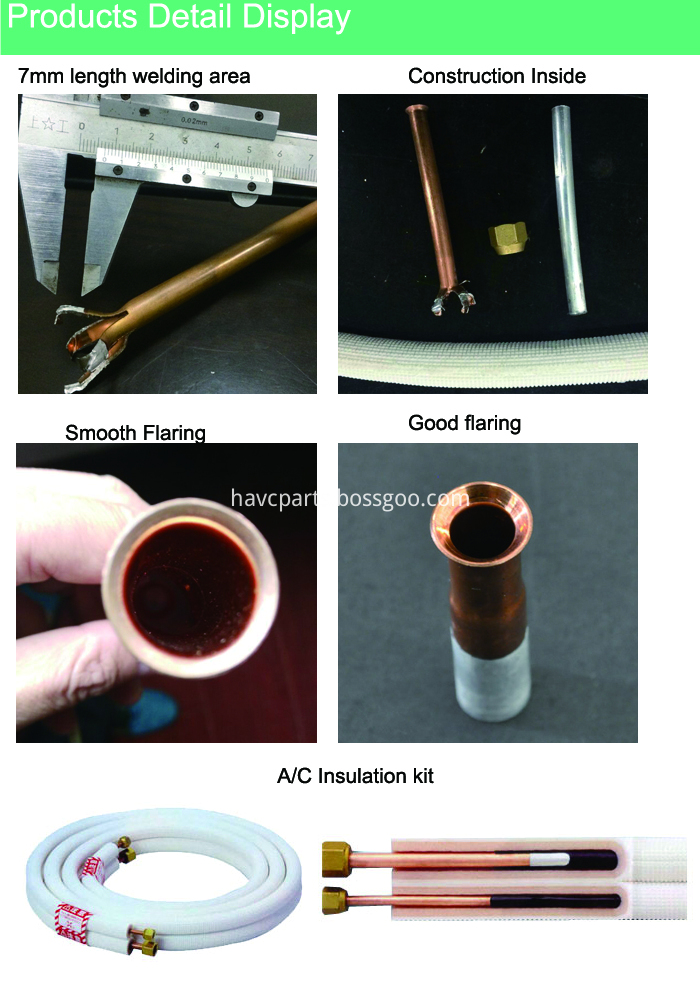 air condition connection pipe