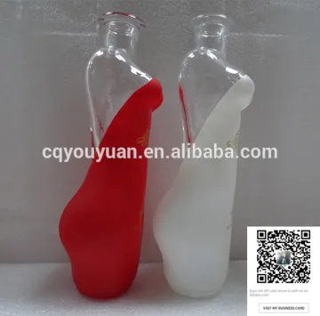 Hot Sale Cheap Unique Purple Glass Wine Bottles