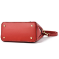 Cherry red hand bill shoulder bag