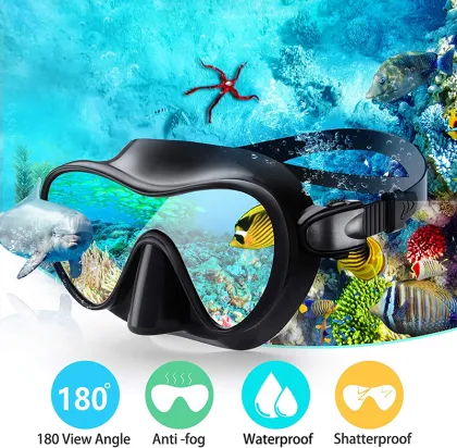 Affordable Cressi Inspired Scuba Diving, Freediving, and Snorkeling Masks for Kids and Adults