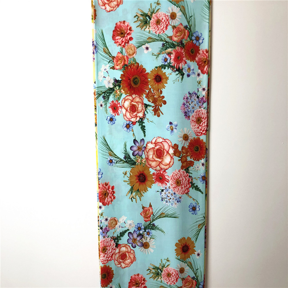Flower Rayon Semi Digital