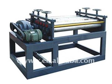 QJ color steel flatting machine with electric power