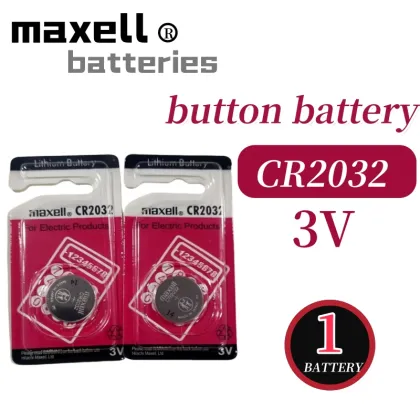 Factory Wholesale Maxell Wansheng CR2016 CR2025 Button Cell Batteries