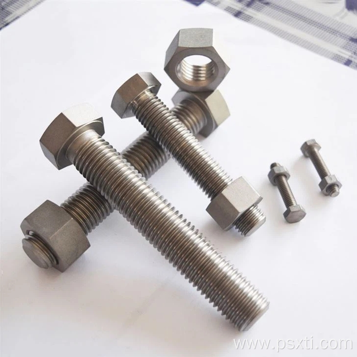 Gr2 Titanium Hex Head Bolt