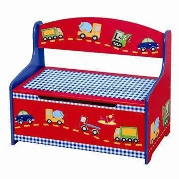 Car toy box/storage box/wooden toy box/toy box, eco-friendly/wooden toy storage, good material