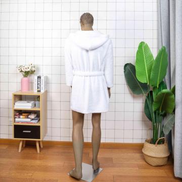 Jubah mandi kapas 100% rekaan baru yang lembut untuk kulit