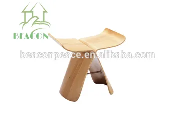 2016 modern Leisure Bent plywood chair Natural Color Butterfly chair