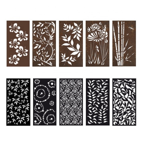 Outdoor Decorative Screens Laser Cut Metal Decorative Screens Manufactory