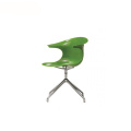 Infiniti Design Aluminium armrests Loop Swivel Chair