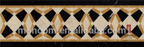 Iran Beige Marble Shayan Cream Marble Border Skirting Border Decos Flooring Border Indoor Stone Tiles