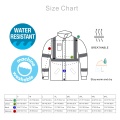 Jaqueta refletiva de trabalho térmico de inverno da classe 3