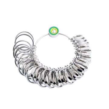 High Quality Durable O-Ring Measuring Tool for Jewelry - Metal Ring Sizer 0-13 US Finger Size