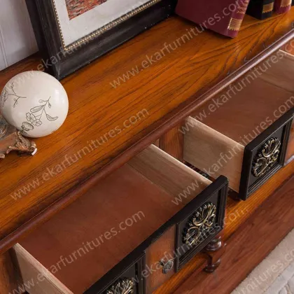 Classic Wooden Console Table antique hobby lobby