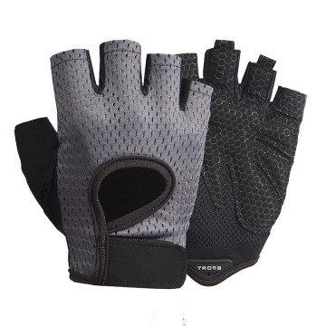 Half Fingers Workout Gloves for Men and Women - Sport Training and Weight Lifting Fitness Gear