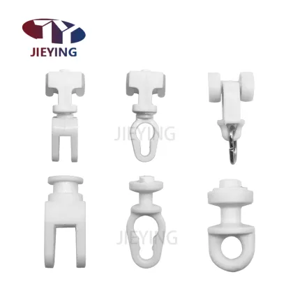 JIEYING Curtain Tracks Accessories Curve Curtain Rail 60mm S Shape Wire Runner