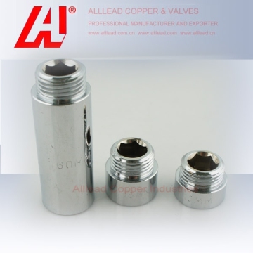 Chrome Plated Brass Extension Nipple (A-8616)