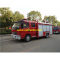 Dongfeng 2000 galones camiones de agua de fuego