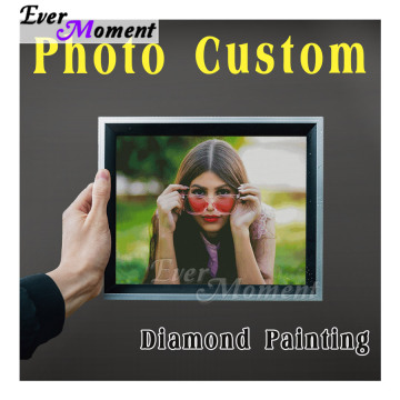 Ever Moment Photo Custom Diamond Painting Full Sqaure Drill Artwork Personalise Diamond Embroidery Handmade 5D DIY ASF4000