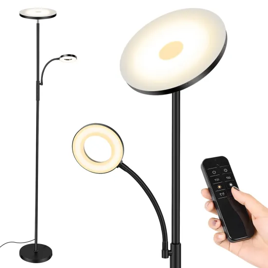 Dimmable 4 Colors Unique Pole Lamp - New Standard Floor Lamp
