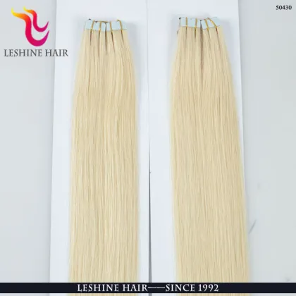 Wholesale Tape Hair Extensions Full Cuticle High Quality Russian Hair Tape Hair Extensions