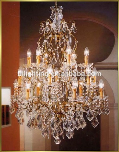 Fancy luxury rustic american style chandelier
