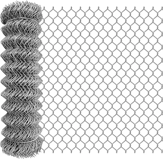 Hot Dipped Galvanized BWG 16 Chain Link Fence/Netting for Sport Fields