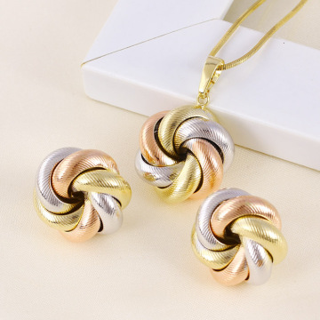 Xuping Fashion Multi-Color Jewelry Set