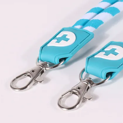 Promotional Cheap Colorful Lanyard with PVC Card Holder - Manufacturer of Embroidery Neck Straps