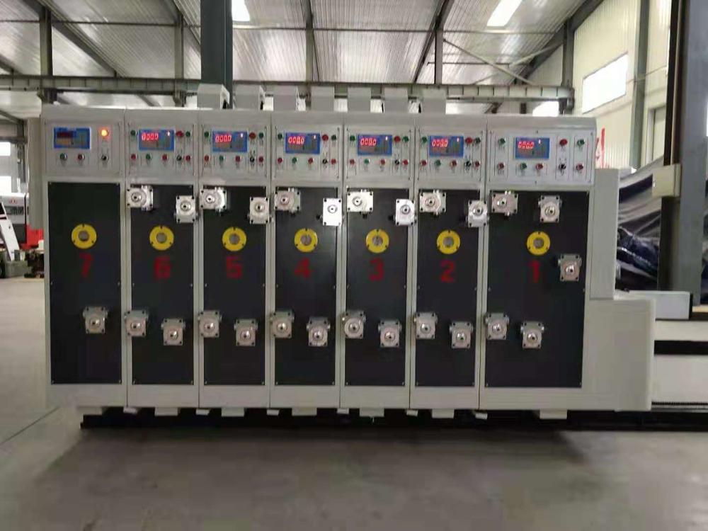 high quality flexo printing slotting die-cutting machine