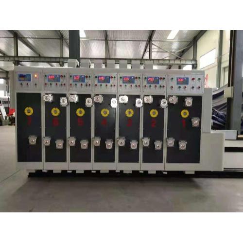 high quality flexo printing slotting die-cutting machine