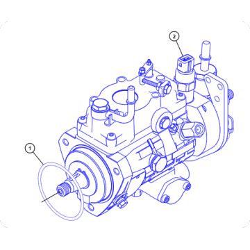 Engine C4.4 fuel pump 4588495/458-8495