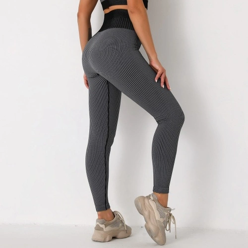 Lilac High Waist Seamless Gym Leggings