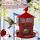 Red Solid Heavy Hanging Bird Feeder